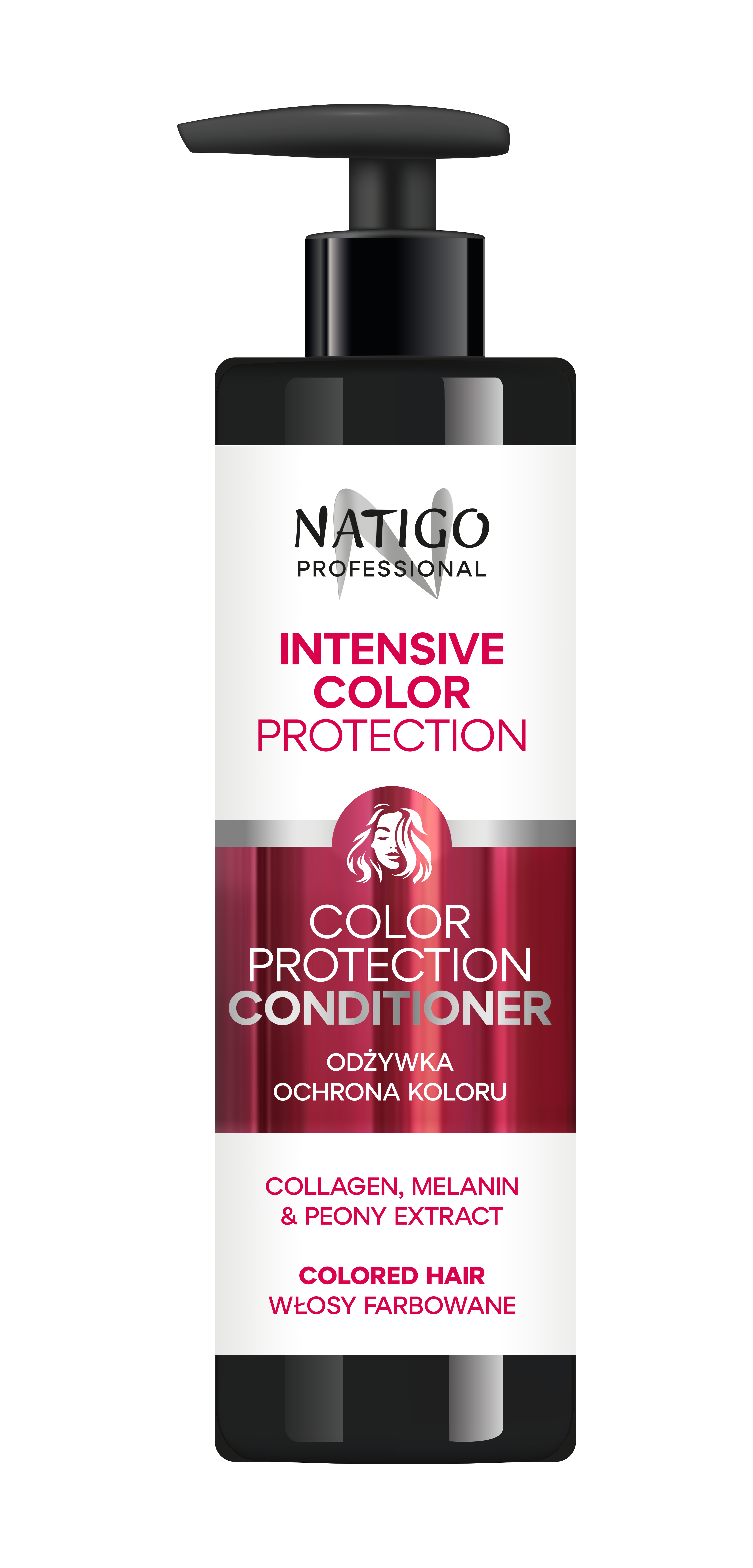 NATIGO PROFESSIONAL kondicionér na vlasy COLOR PROTECTION - profesionálna séria vlasovej kozmetiky