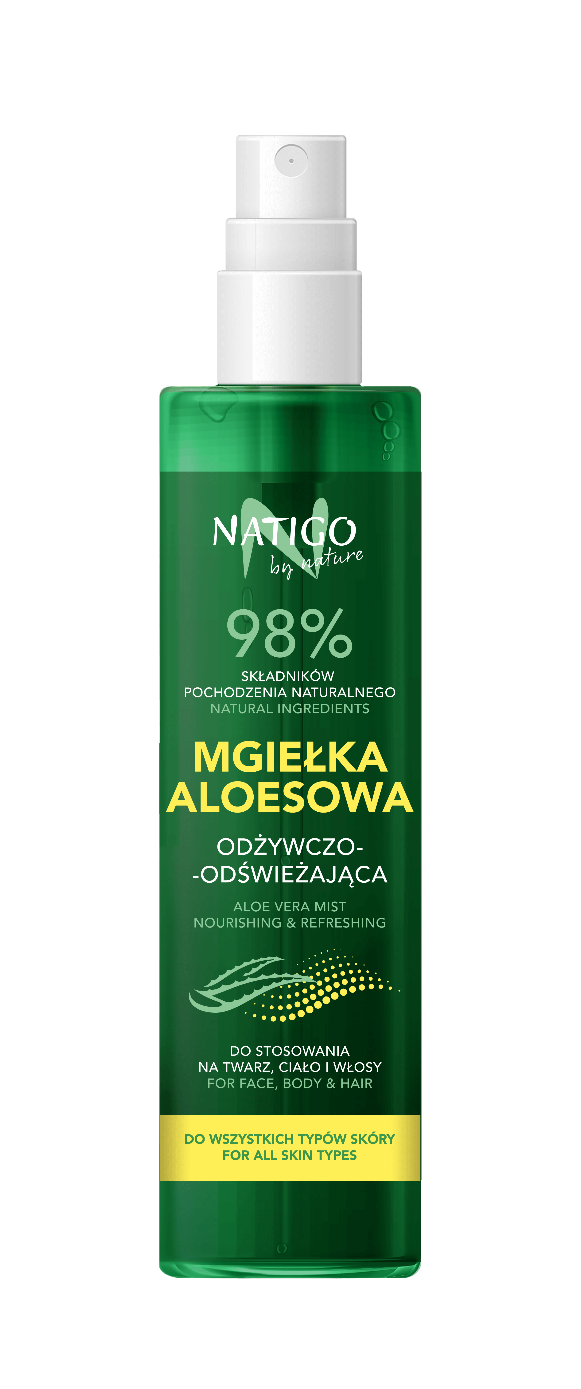 NATIGO BY NATURE hmla aloe vera - séria s aloe vera, 98 % prírodných zložiek