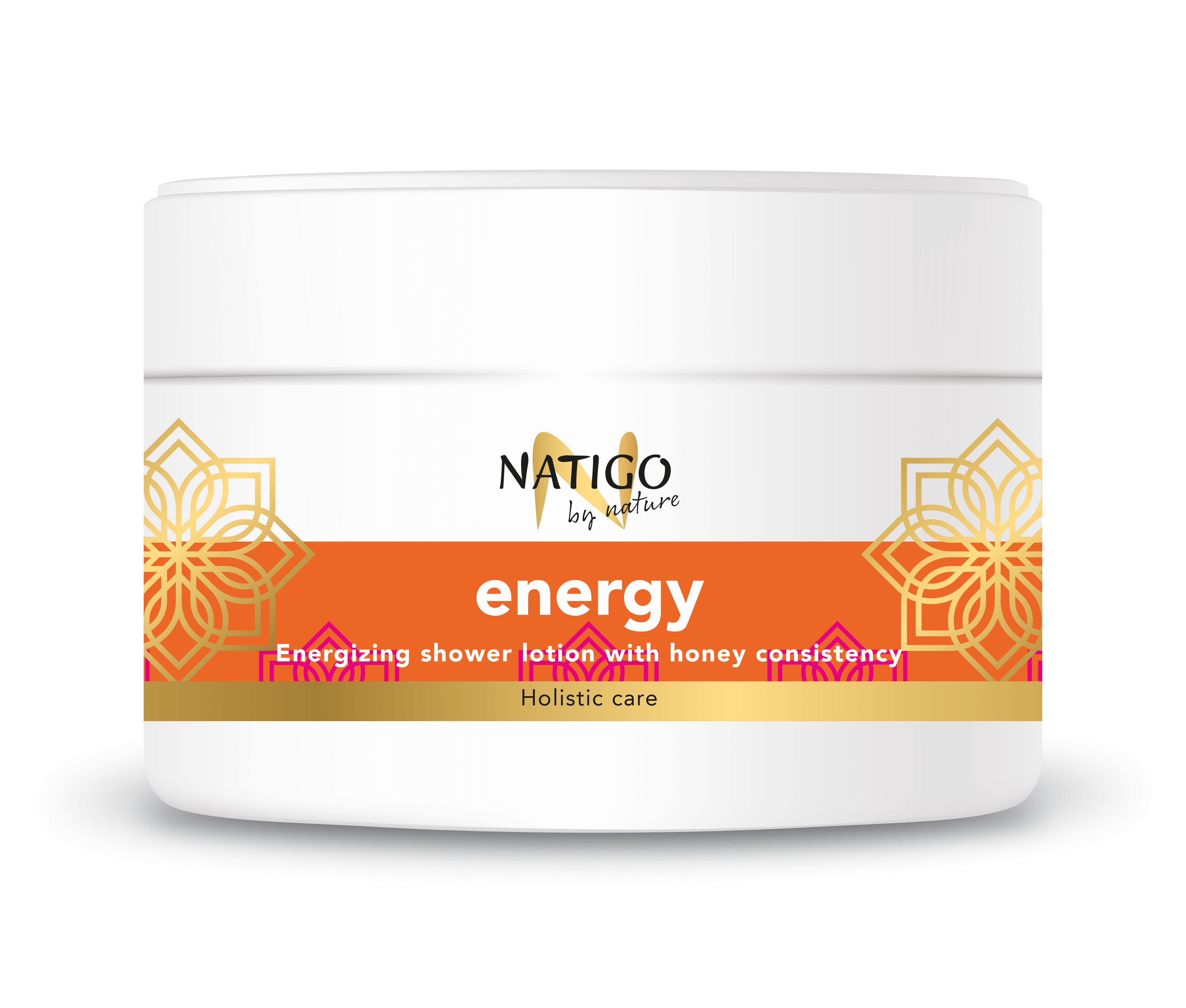 NATIGO BY NATURE Holistická línia sprchový krém s medovou textúrou - stimulačná séria - 97 % prírodných zložiek