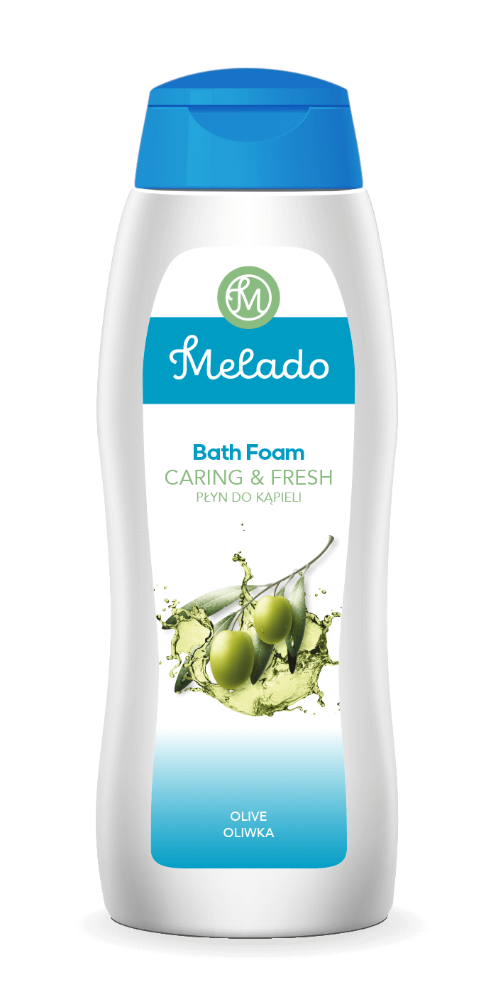 MELADO mlieko do kúpeľa Caring & Fresh - s olivovým olejom