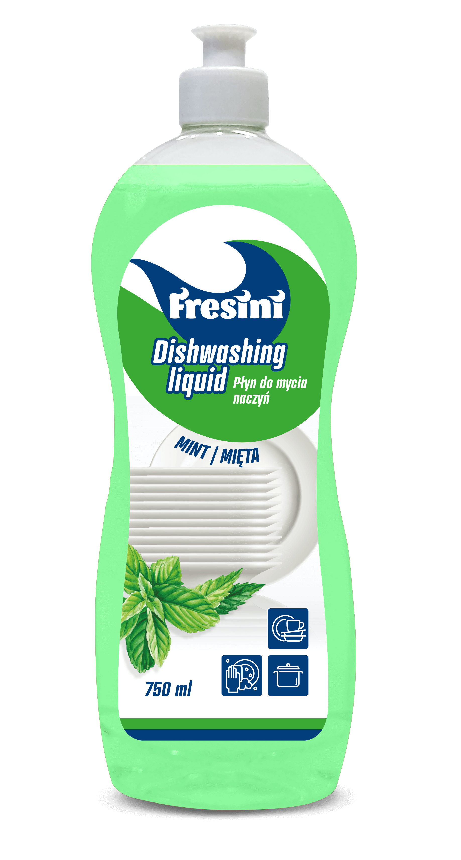 FRESINI BASIC prostriedok na umývanie riadu MÄTA
