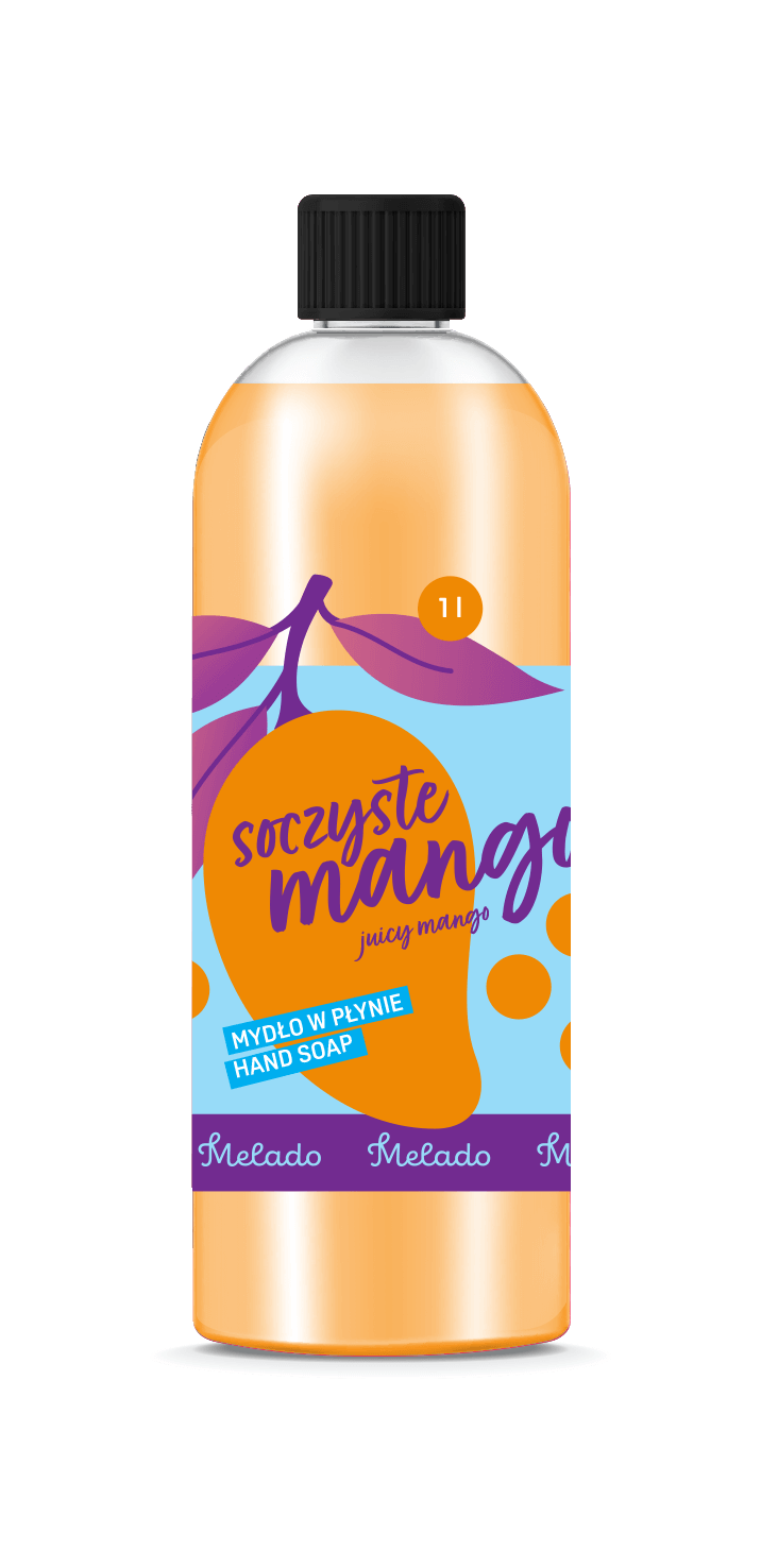 MELADO tekuté mydlo Šťavnaté mango (JUICY MANGO) - AKTUÁLNA PONUKA PLATÍ DO VYPREDANIA ZÁSOB