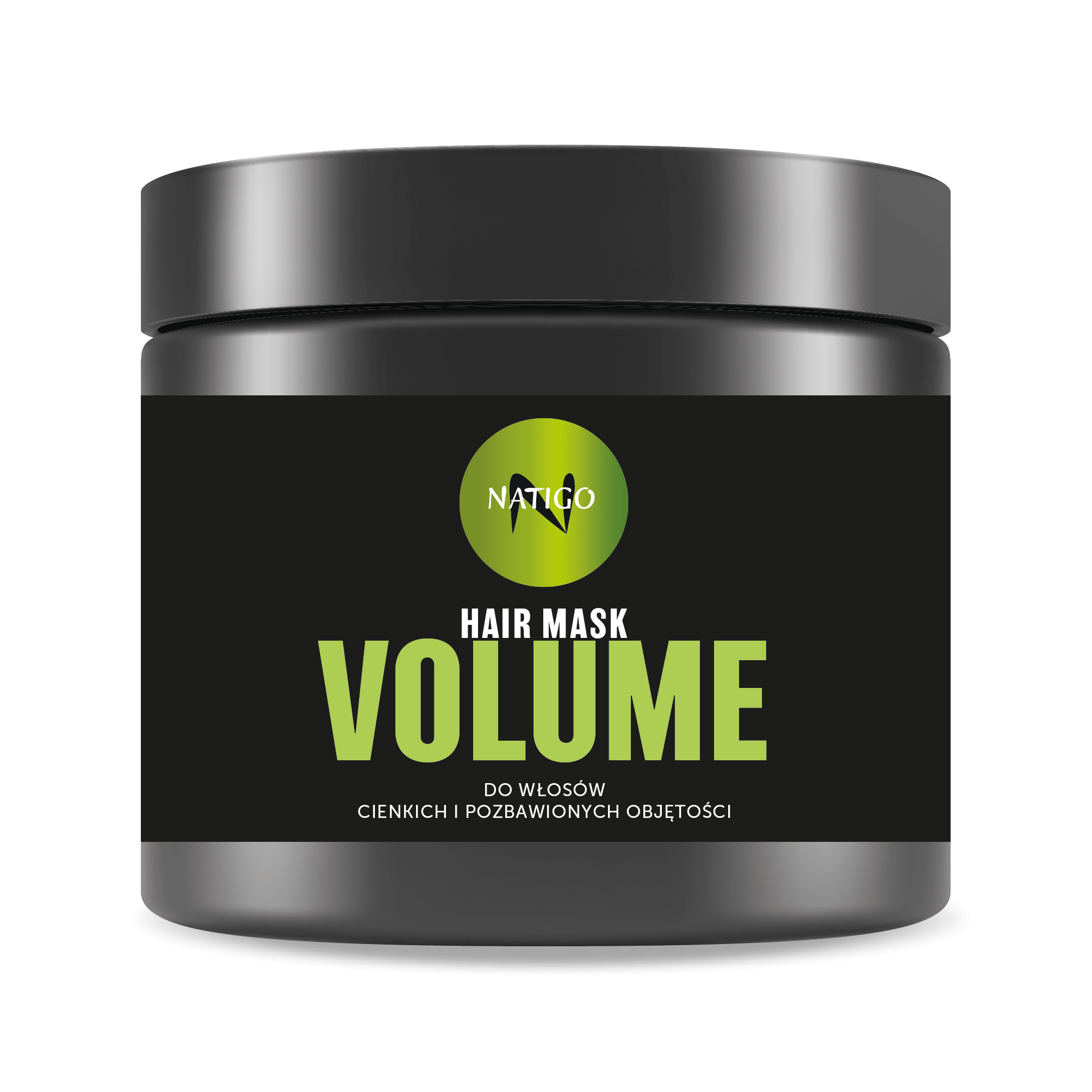 NATIGO Volume maska na triedke vlasy bez objemu