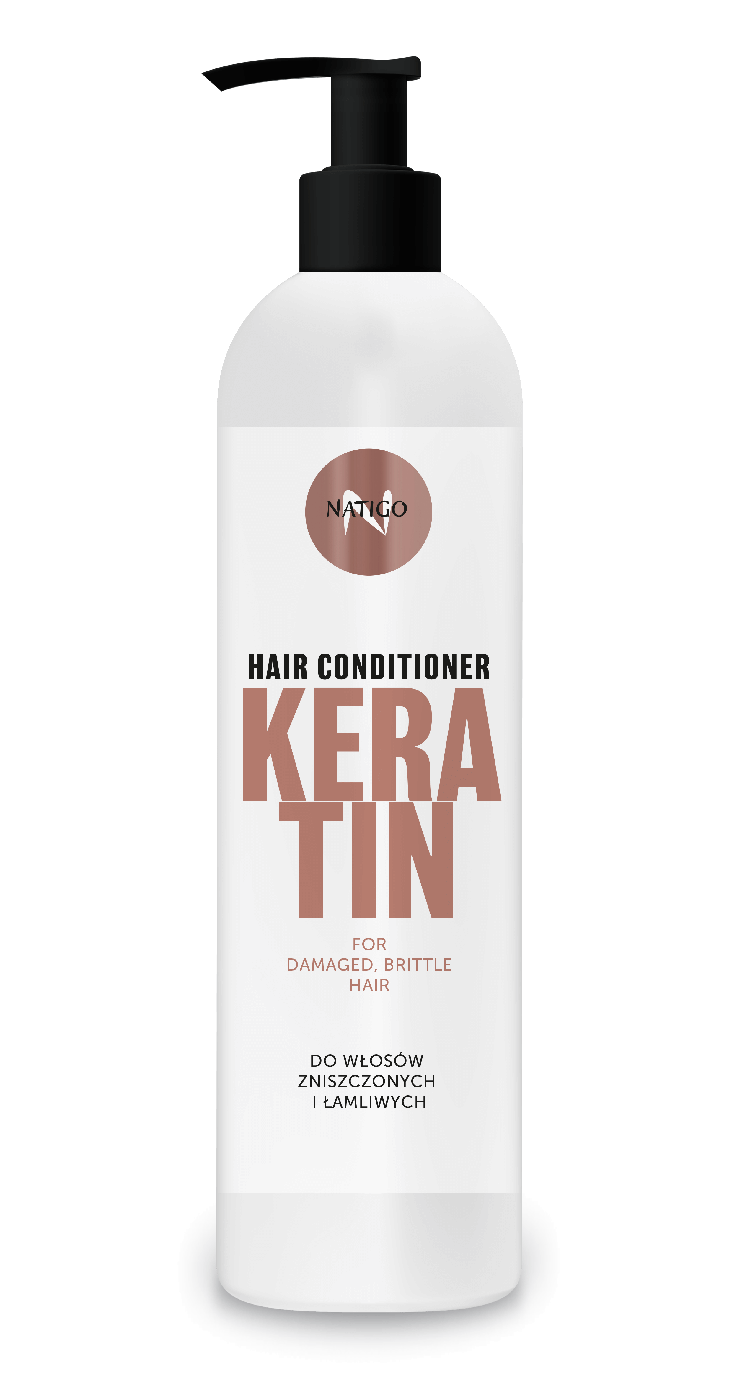 NATIGO Keratin kondicionér na poškodené a lámavé vlasy