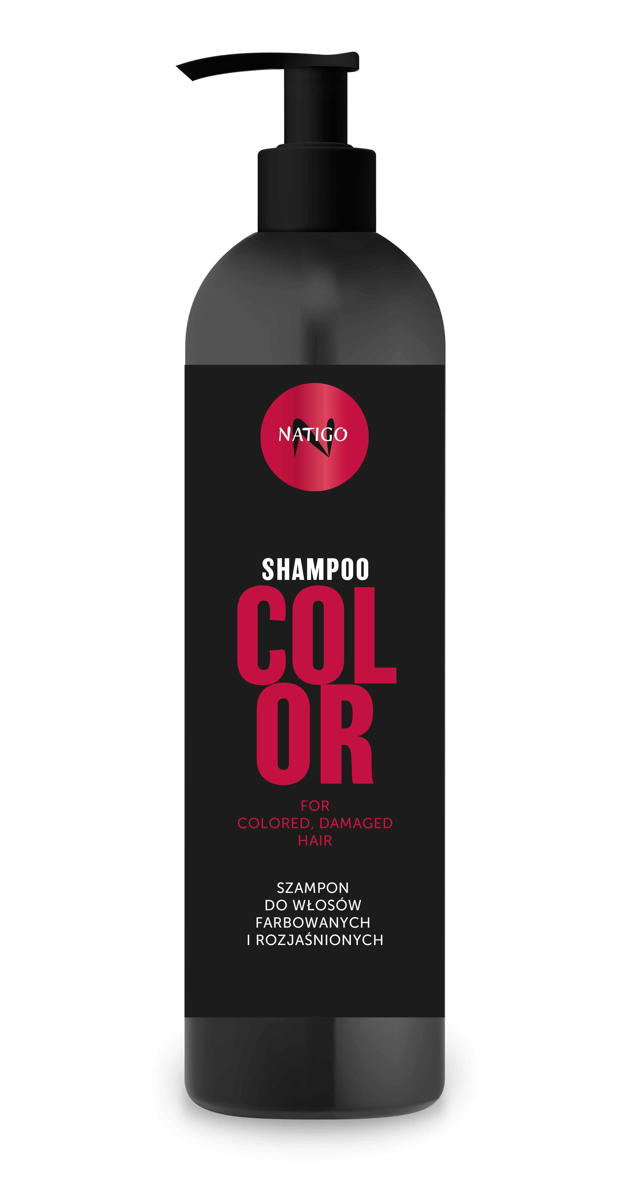 NATIGO Color šampón na farbené a zosvetlené vlasy