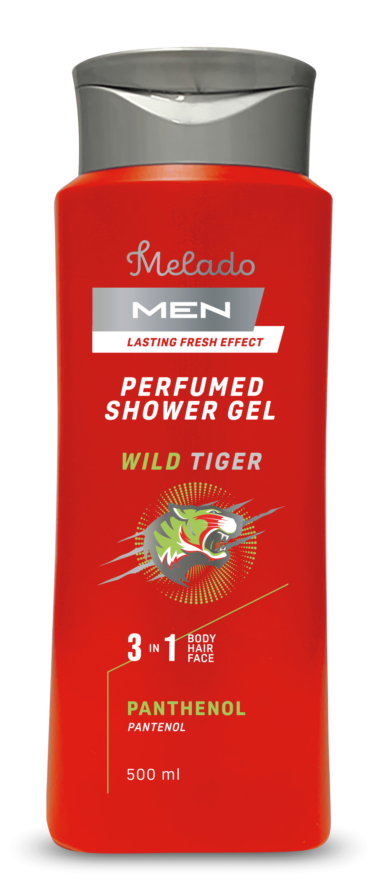 MELADO parfumovaný sprchový gél 3v1 Wild Tiger 