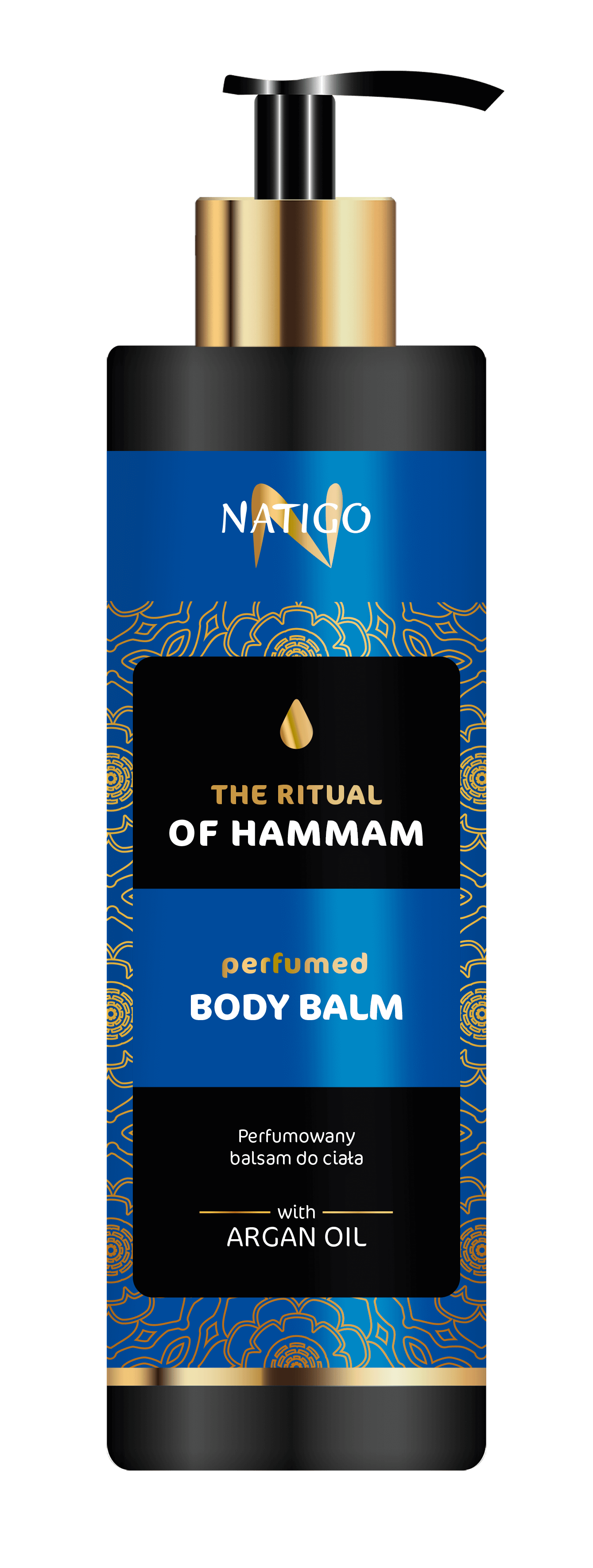NATIGO parfumované telové mlieko THE RITUAL OF HAMMAM s arganovým olejom
