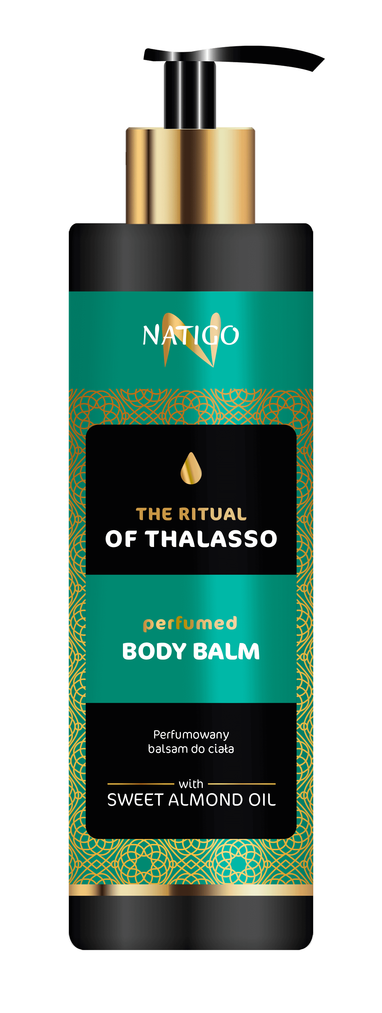 NATIGO parfumované telové mlieko THE RITUAL OF THALASSO s olejom zo sladkých mandlí 400 ml