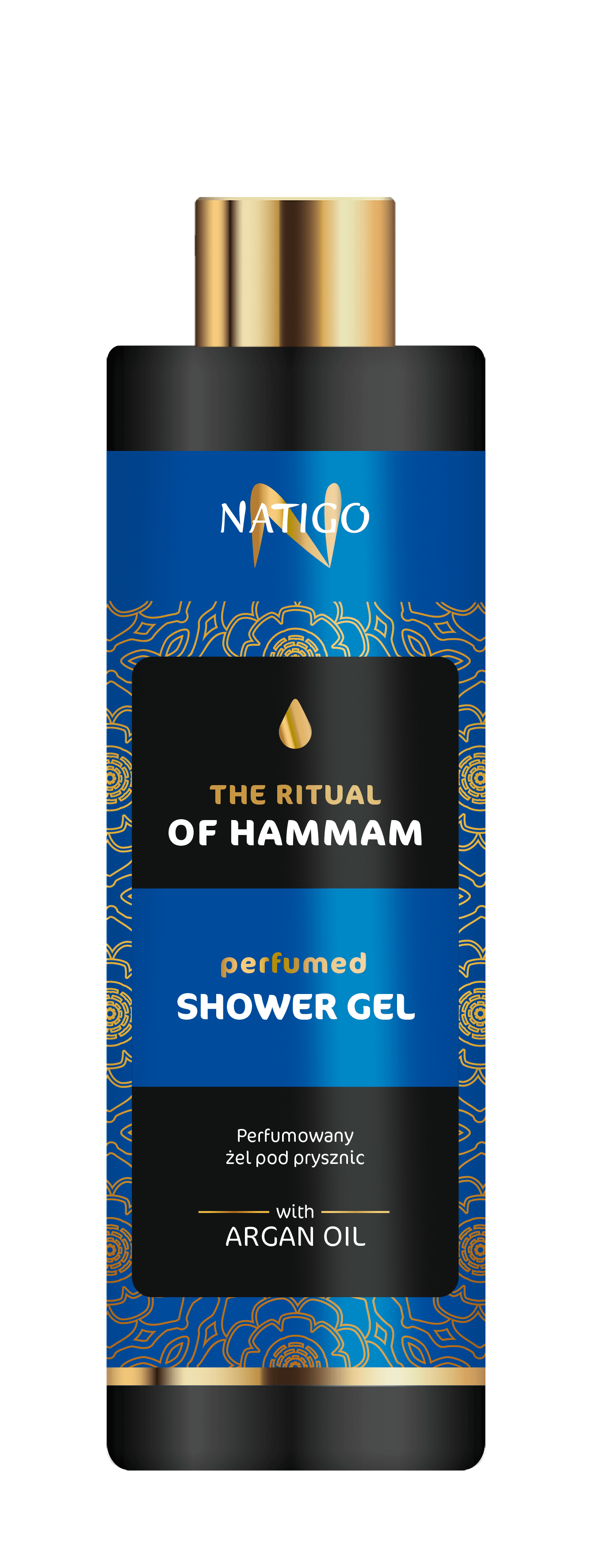 NATIGO parfumovaný sprchový gél THE RITUAL OF HAMMAM s arganovým olejom 