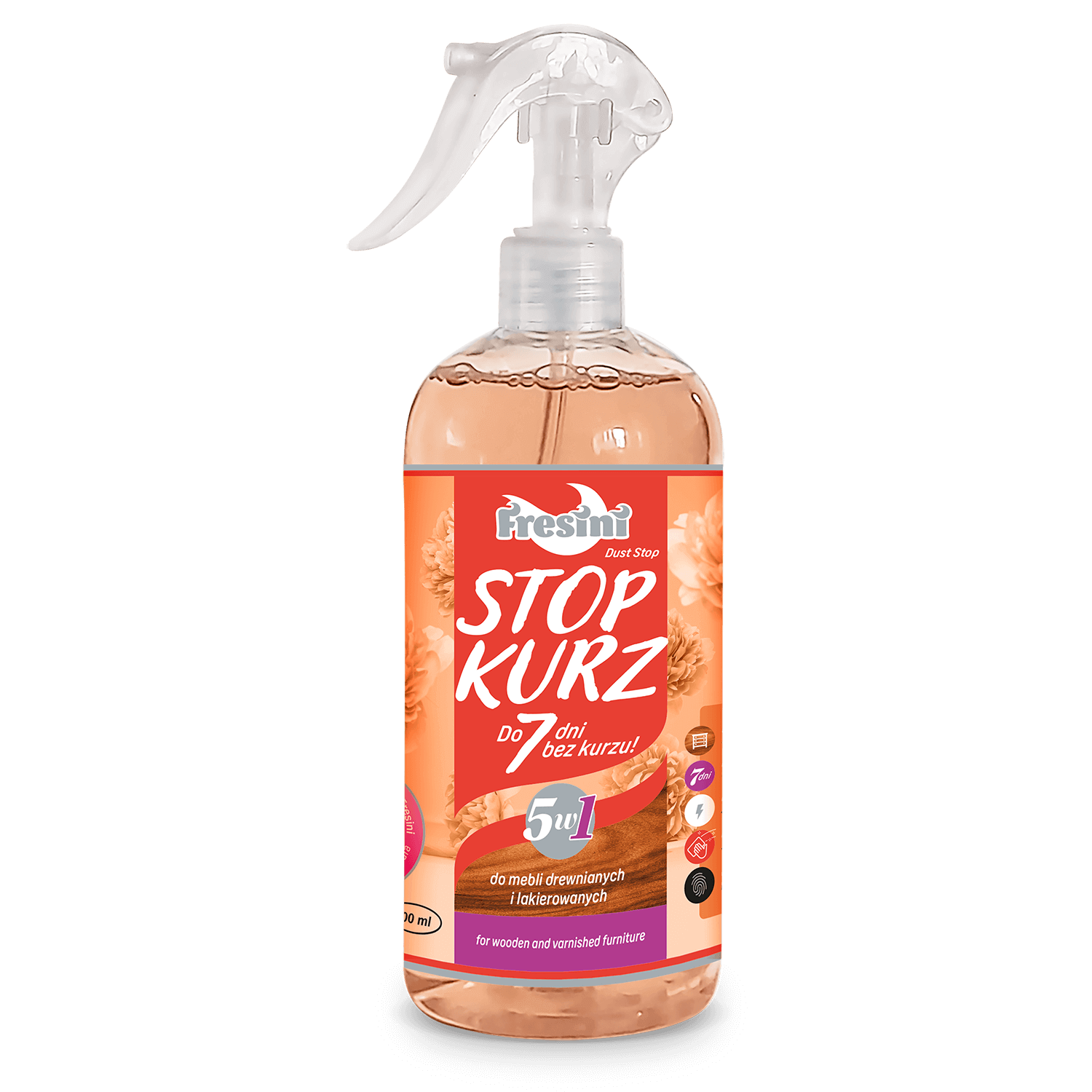 FRESINI STOP PRACHU (STOP KURZ) Odstraňovač prachu z dreveného a lakovaného nábytku 