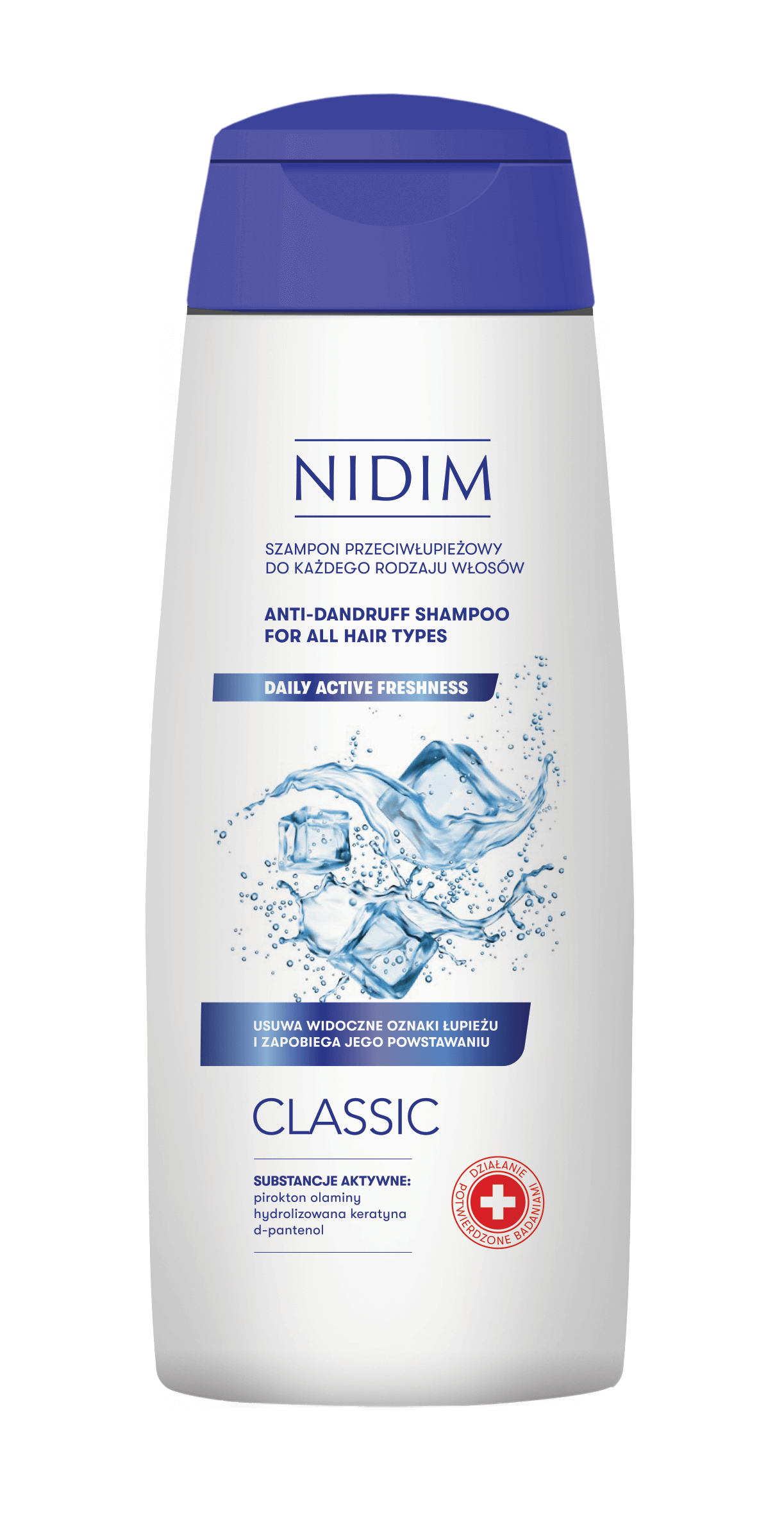 NIDIM šampón proti lupinám CLASSIC